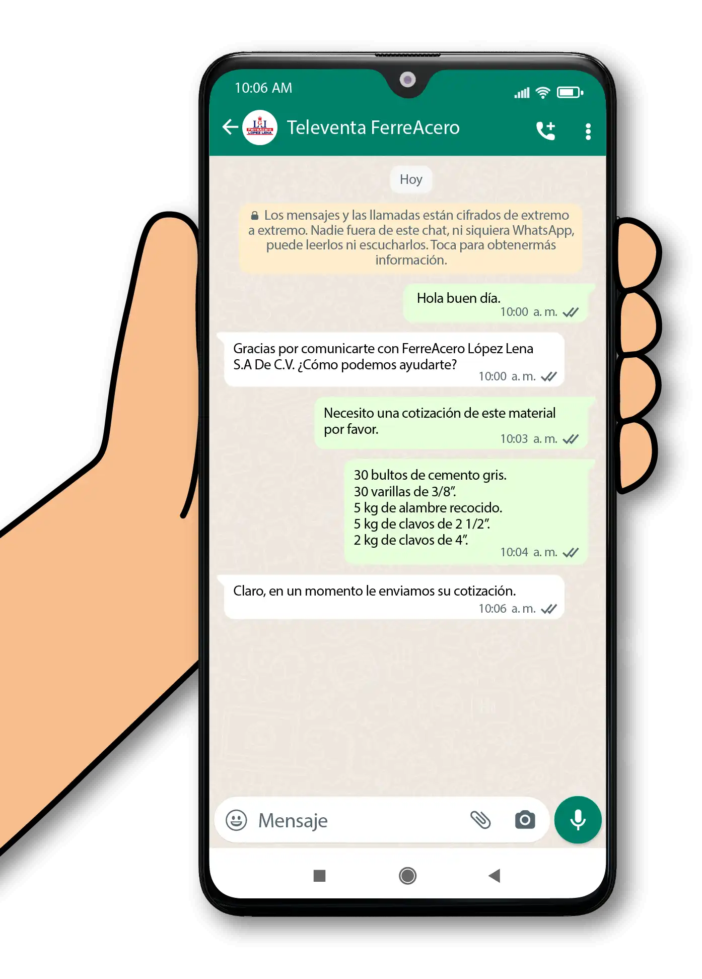 Paso 1 Whatsapp